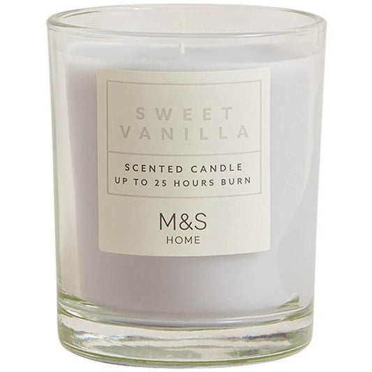 M&S Sweet Vanilla Small Candle