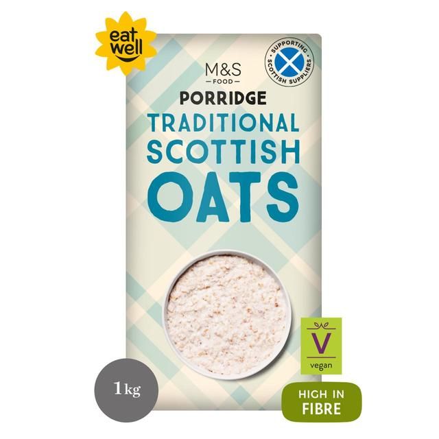 M&S tradisjonell skotsk grøthavre 1 kg