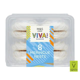 M&amp;amp;S VIVA 8 Meringue Nests   96g