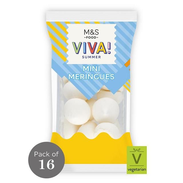 M&S VIVA Mini Meringues   52g