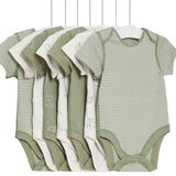M&amp;amp;S Whale Bodysuits Newborn-3 Years Green