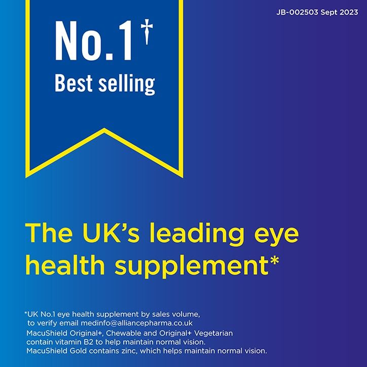 MacuShield Gold Formula 90 Capsules - 1 month Supply