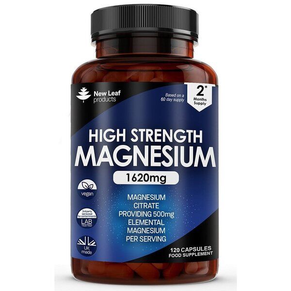 Magnézium-citrát 1620 mg nagy szilárdságú - csontok, izmok 120 s