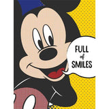 Disney Full Of Smiles Mickey Mouse Canvas (40cm x 30cm)