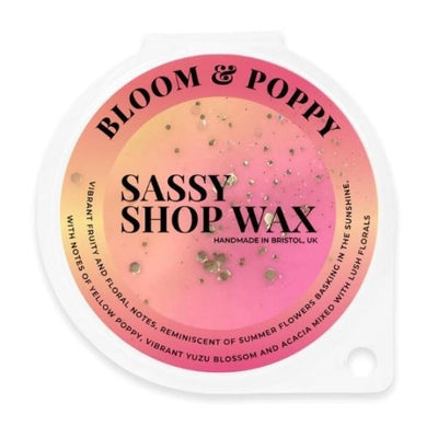 Superdrug Sassy Shop Wax Bloom & Poppy Voks Smelt 50g- Kjøp online hos McGrocer