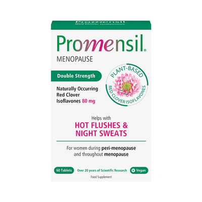 Complément alimentaire Soutien Ménopause Double Force avec Trèfle Rouge Isoflavones 60 comprimés