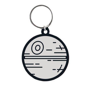 Star Wars Death Star Gummik Nøkkelring