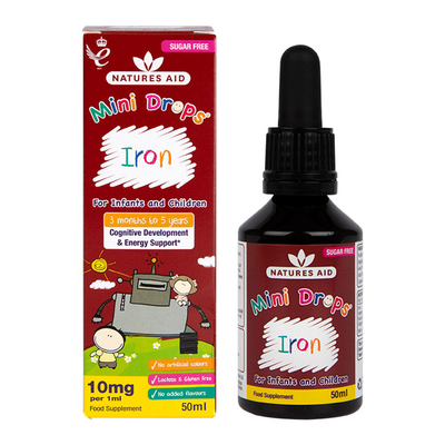 Holland & Barrett Flüssiges Eisenpräparat für Säuglinge und Kinder 50ml - Online bei McGrocer kaufen