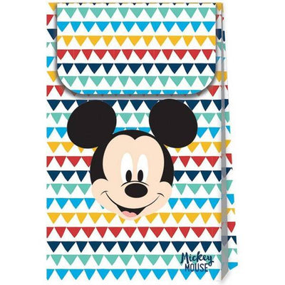 Superdrug Disney Triangle Paper Mickey Mouse Party Bags (Pack of 6)- Buy online at McGrocer