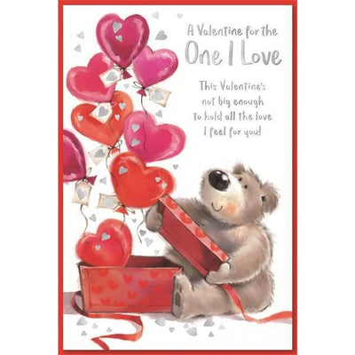 Simon Elvin One I Love Valentinstagskarte (6er Pack)