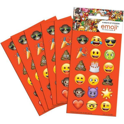 Superdrug Emoji Aufkleberbogen (6er-Pack) - Jetzt bei McGrocer kaufen