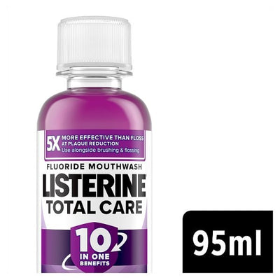 Superdrug Listerine غسول فم Total Care للسفر بنكهة النعناع المنعش 95 مل - اشترِ عبر الإنترنت من McGrocer