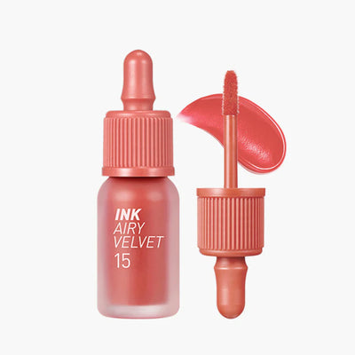 Superdrug Peripera Ink Airy Velvet Lip Tint #15 Soft Coral- Buy online at McGrocer
