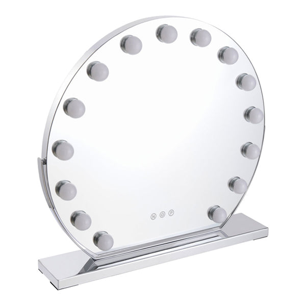 Livingandhome Makeup Mirror with LED Lights - 3 Colour Modes