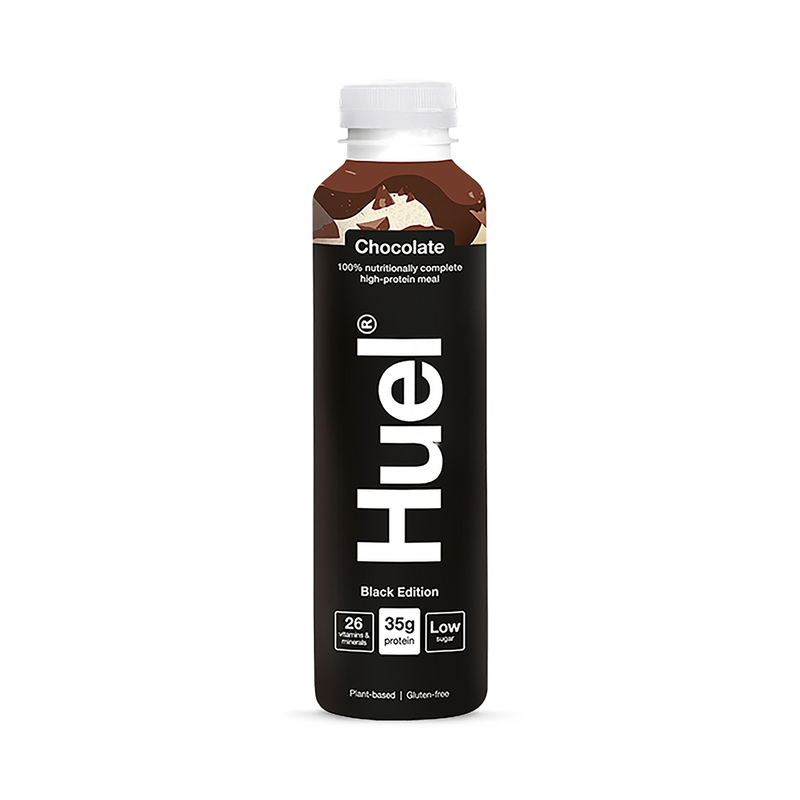 Huel Black Edition 100 Nutritionally Complete Meal Chocolate 500ml