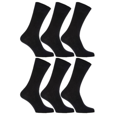Superdrug Mens 100% Cotton Socks (Pack Of 6) (UK Shoe 6-11)- Buy online at McGrocer