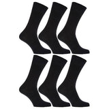 Herrensocken aus 100% Baumwolle (6er-Pack) (UK Schuhgröße 6-11)
