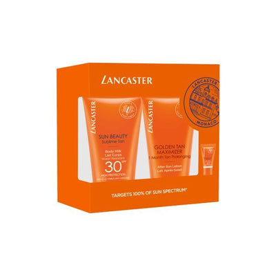 Superdrug Lancaster Sun Set - Body Milk, Golden Maximiser, Face Cream- Buy online at McGrocer