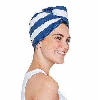 Superdrug Dock & Bay Quick Dry Hair Wrap - Whitsunday Blue- Buy online at McGrocer