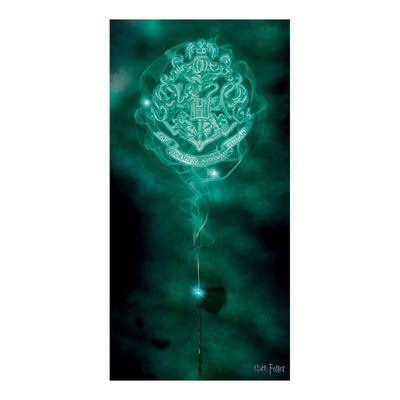 Superdrug Harry Potter Patronus Hogwarts Crest Canvas Print- Buy online at McGrocer