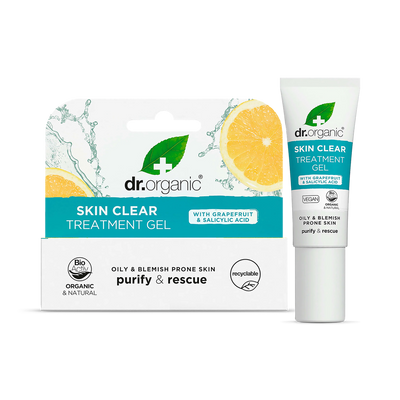 Holland & Barrett Dr Organic Skin Clear Behandlingsgel 10ml - Kjøp online på McGrocer