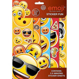 Emoji Sticker Sheet (Pack of 5)