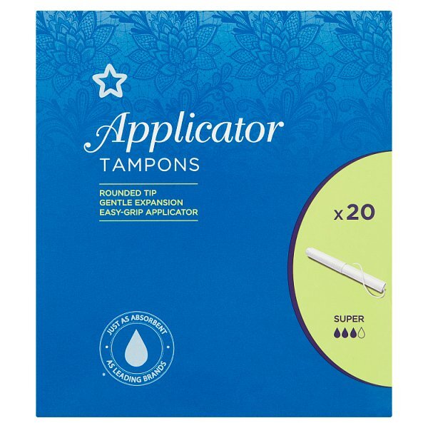 Superdrug Super Applicator Tampons × 20