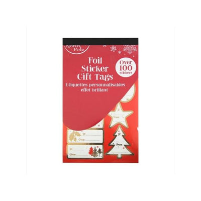Eurowrap Étiquettes de Noël (Lot de 100)
