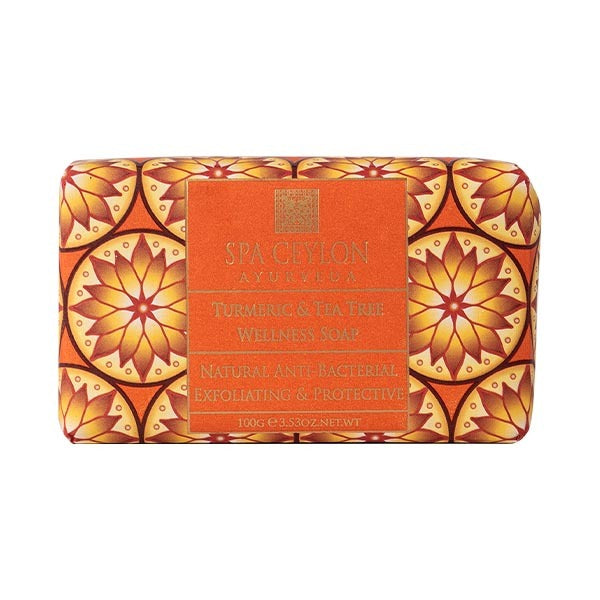 SPA CEYLON Turmeric & Tea Tree - Wellness Soap-100g