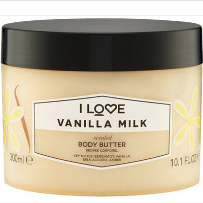 Superdrug I Love Vanilla Milk Scented Body Butter 300ml - Jetzt bei McGrocer online kaufen