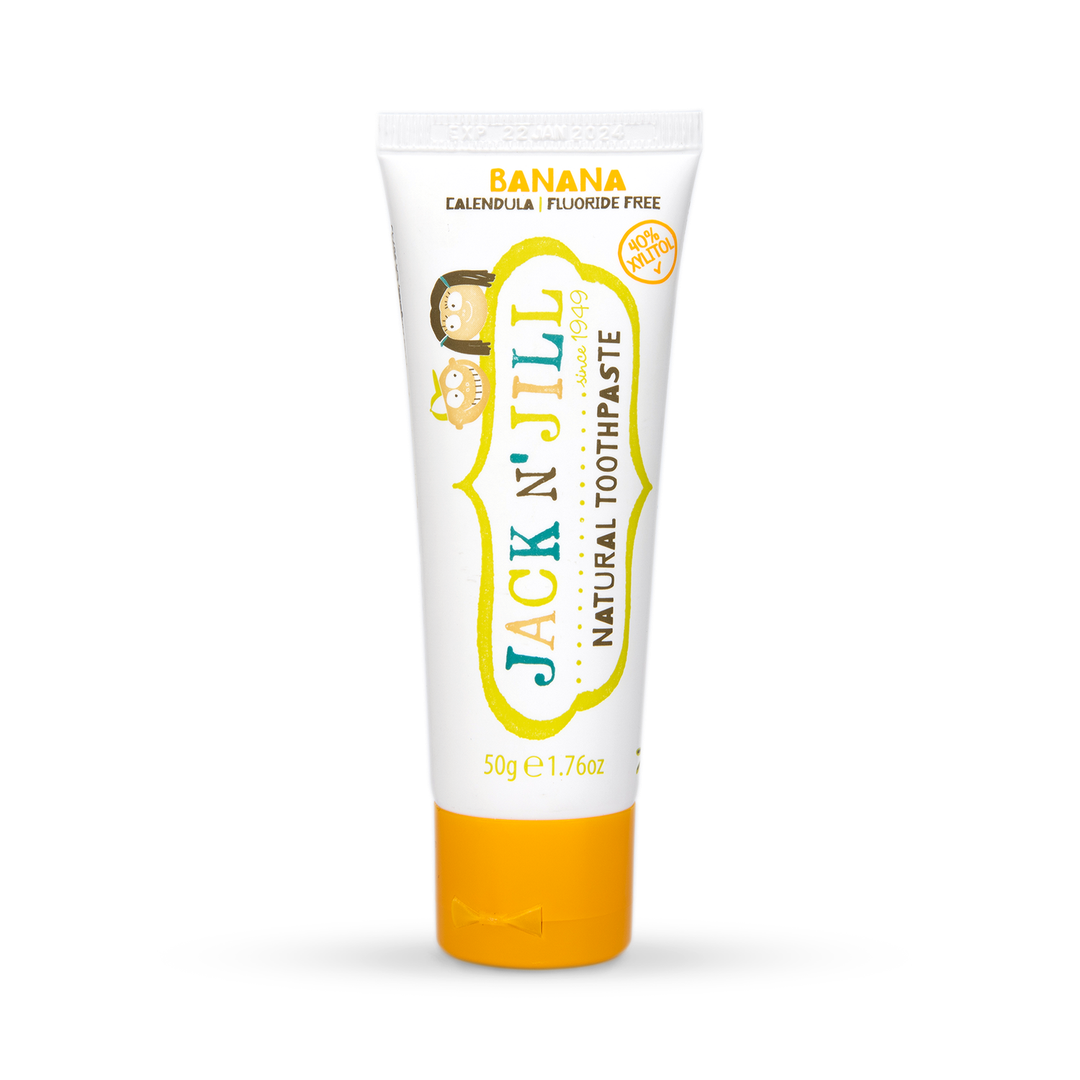 Jack N Jill Natural Certified Toothpaste Banana 50g
