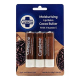 Curalene Moisturising Lip Balm Cocoa 4.8g - 3 Pieces