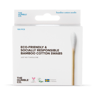 Coton-tiges en bambou Holland & Barrett blanc, 100 pièces - Acheter en ligne chez McGrocer
