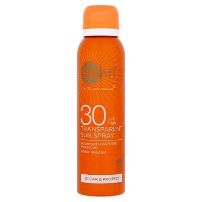 Superdrug Solait Transparent Solspray SPF30 150ml - Kjøp online hos McGrocer