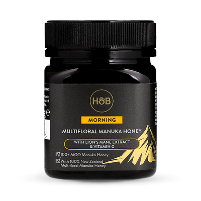 Holland & Barrett Holland Barrett Morgenens ritual multifloral 100 MGO Manukahonning 250g - Kjøp online på McGrocer