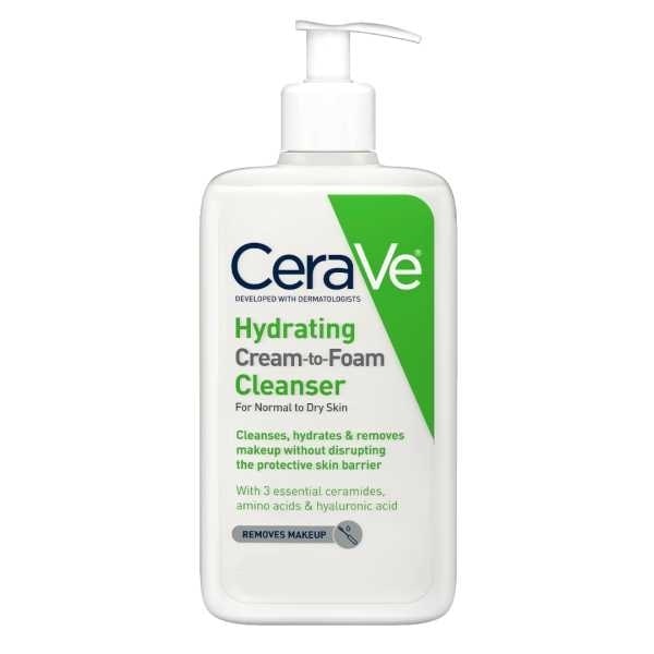 CeraVe Cream-to-Foam Cleanser with Amino Acids Normal - Dry Skin 473ml