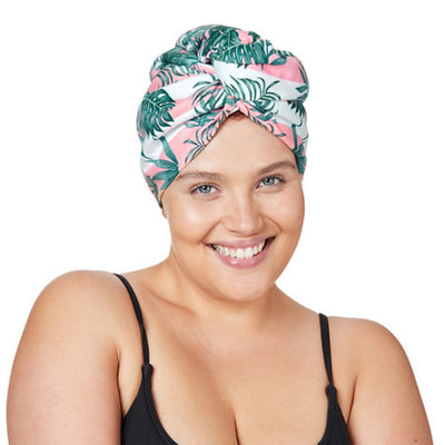 Superdrug Dock & Bay Hair Wrap - Banana Leaf Bliss - 63x26cm- Buy online at McGrocer