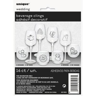 Unique Party Hochzeits-Getränke-Anhänger (Packung mit 16)
