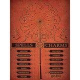 Harry Potter-trollformel & besvergelser Canvas Print