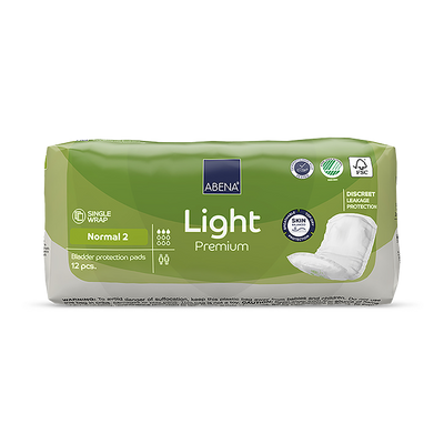 Holland & Barrett Abena Light Normal 2 350ml Absorbency 12 Incontinence Pads- Buy online at McGrocer