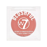 W7 Blushful - Cream To Powder Blusher 6G - Vintage