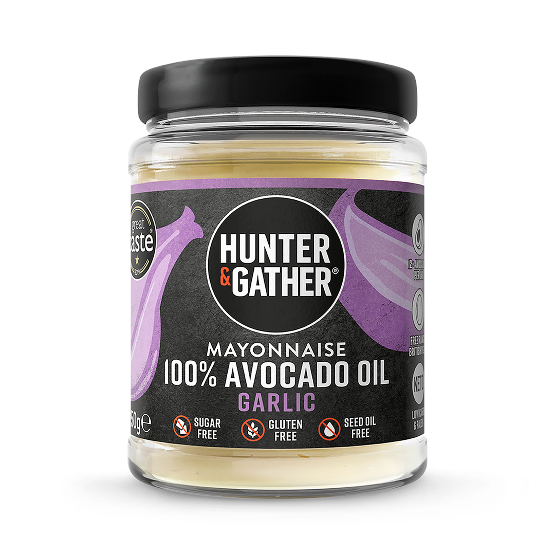 Hunter Gather Garlic Avocado Oil Mayonnaise 250g