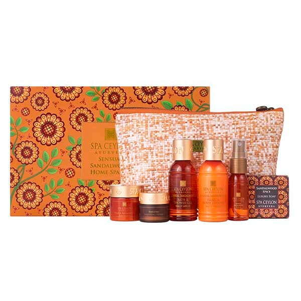 SPA CEYLON Sensual Sandalwood - Home Spa Set