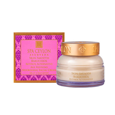 Superdrug SPA CEYLON Bakuchiol - Age Refining Nourishing Facial Cream-50g- Buy online at McGrocer