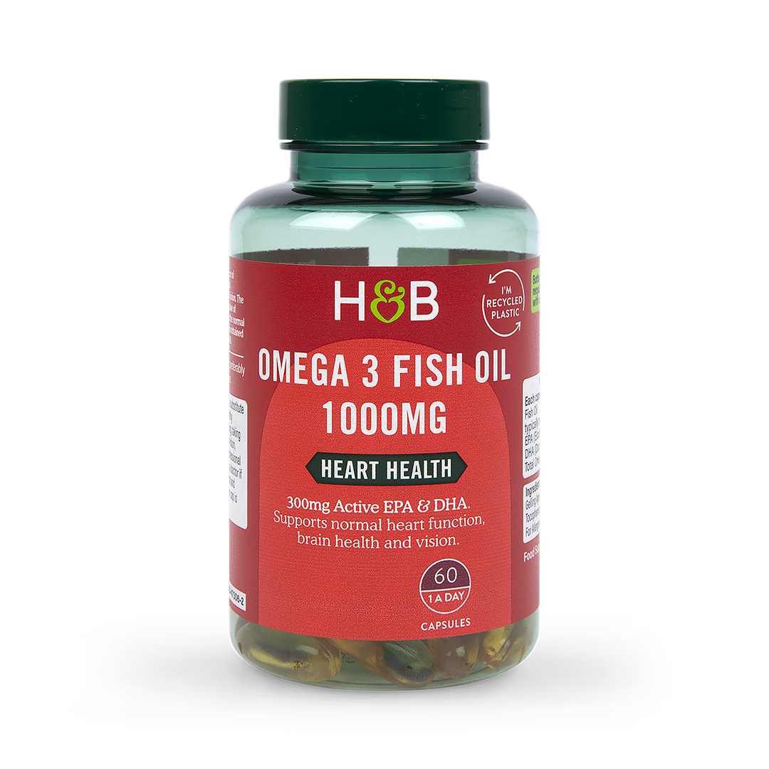 Holland Barrett Omega 3 Fish Oil 1000mg 60 Capsules