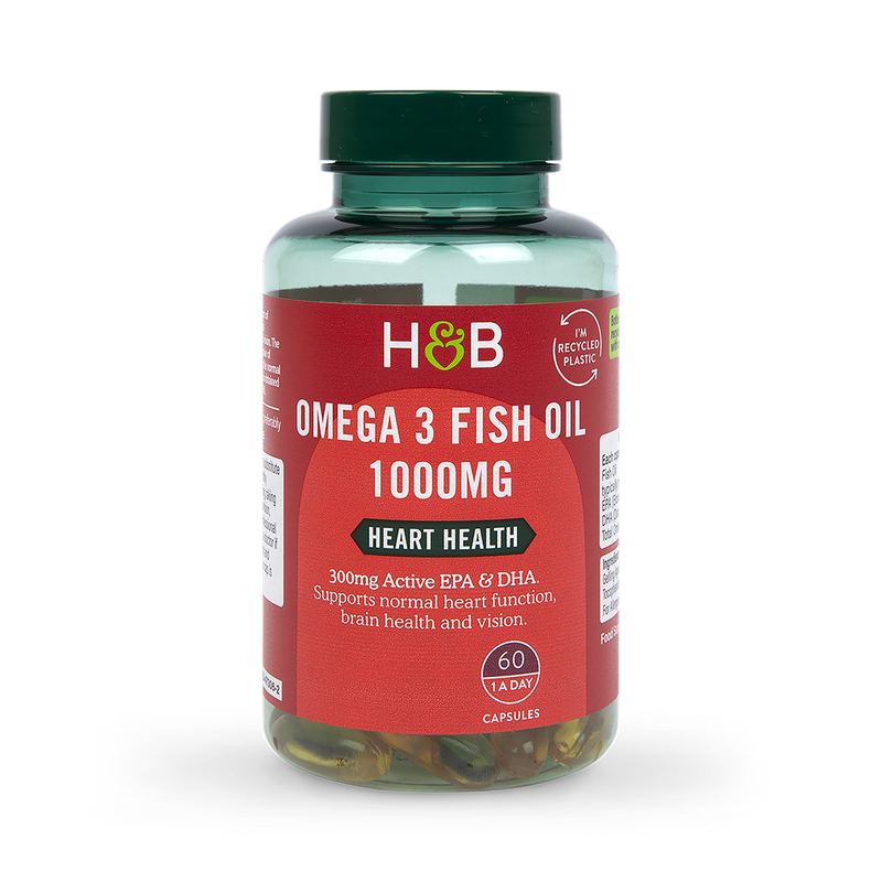 Holland Barrett Omega 3 Fish Oil 1000mg 60 Capsules
