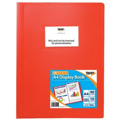 Superdrug Tiger A4 Flexi Display Book (20 Pockets)- Buy online at McGrocer