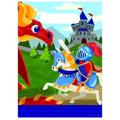 Superdrug Medieval Prince Knight Dragon Party Bags (Pack of 8)- Buy online at McGrocer