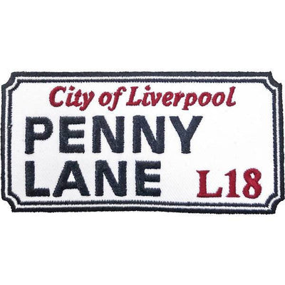 Superdrug Generic Penny Lane, Liverpool Sign Road Sign Patch- Buy online at McGrocer