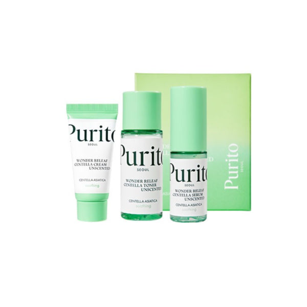 PURITO SEOUL Wonder Releaf Centella Mini Kit [Unscented]